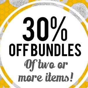 30% off bundles 2+ items